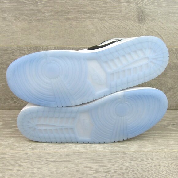 Air Jordan 1 Mid SE Ice Blue Sneakers Men's Size 12 NEW - Picture 11 of 16